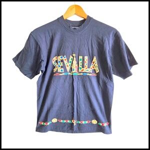 Ciudad Campus Sevilla Graphic Tee Spain Souvenir Travel T-Shirt S Small Spain